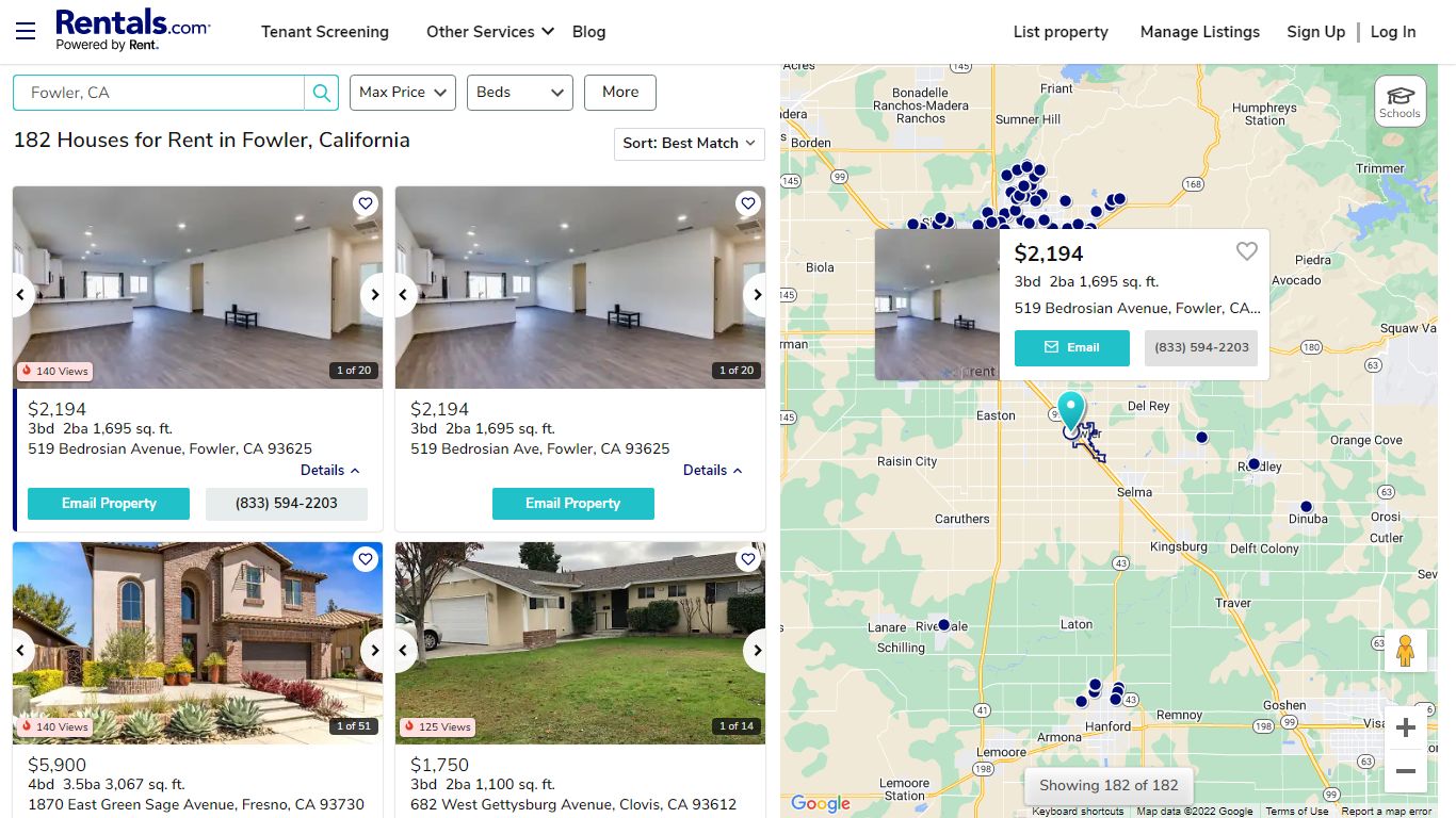 Houses for Rent in Fowler, CA | Rentals.com